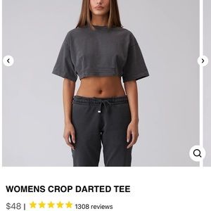 Talentless Cropped Tee